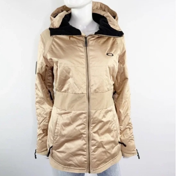 Oakley ski and/or boarding winter coat size Large Champagne color - Picture 15 of 16